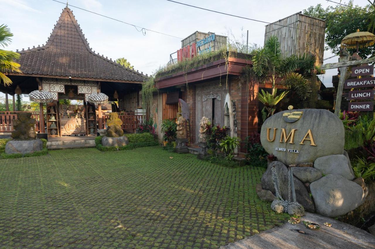 Uma Sebatu Villa Тегалаланг Екстериор снимка